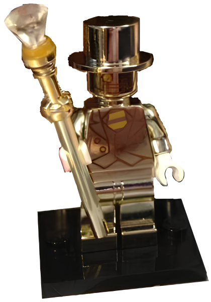 Минифигурка LEGO 71001 Mr. Gold col10-17 N (extra items)